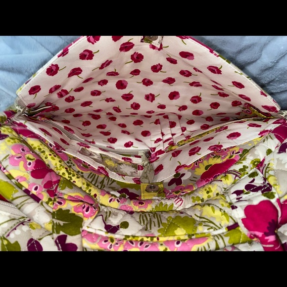 Vera Bradley Laptop bag tote, in Makes Me Blush. Excellent like new cond! - Picture 7 of 9